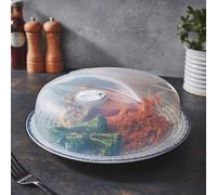 Cuisine 30cm Microwave Food Cover Plastic Food Plate Dome Cover Splatter Guard