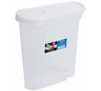 Wham Cereal Dispenser Cuisine - 5L - Clear Body White Lid