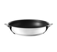 Cuisinox - Eclipse - 28 cm Frying pan with Ceramic Coating - Encapsulated Base - Suitable for All Heat Sources Including Induction - 18/10 Stainless Steel - Mirror Finish