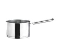 CUISINOX - Elysée - 18 cm Stainless Steel Saucepan - 2.5L - Encapsulated Base - Suitable for All Heat Sources Including Induction - 18/10 Stainless Steel - Mirror Finish - Fixed Handle
