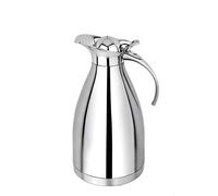 Cuisinox Stainless Steel Thermal Coffee Carafe, Vacuum Insulated for Hot or Cold Beverages, 2 Liters 11" High