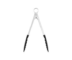 Cuisipro 24cm Nylon Locking Tongs Black