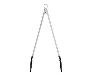 Cuisipro 40.6cm Nylon Locking Tongs Black