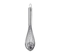 Cuisipro Duo Whisk with Wire Ball, Stainless Steel, For Whipping, Extra Aeration, 12”, 30.5cm, Silver