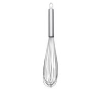 Cuisipro Egg Whisk, Stainless Steel, 10 Wires, Heat Resistant, optimal for Whipping Eggs, Creams or Sauces, 25.4cm