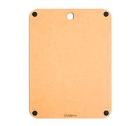 Cuisipro Fibre Wood Silicone Feet, 12 x 9 x 0.25inch,Natural/Slate Cutting Board