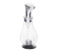 Cuisipro Foam Pump, Matte Silver, Reduces Consumption, Suction Base, One Hand Operation, Non-Aerosol, Soap Dispenser, 390ml Capacity