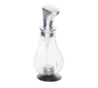 Cuisipro Foam Pump, Matte Silver, Reduces Consumption, Suction Base, One Hand Operation, Non-Aerosol, Soap Dispenser, 390ml Capacity