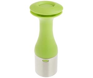 Cuisipro Ice Cream Scoop and Stack, for Serving Ice Cream, Green, Easy One Hand Operation, 19.5cm