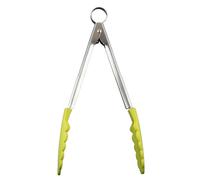 Cuisipro Locking Tong, Silver/Green, 24 cm