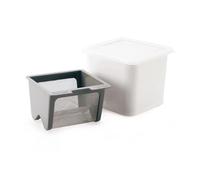 Cuisipro Maker, White, Produce Yoghurt Cheese in 2 to 24 Hours, Storage Solution Included, 1-Pack