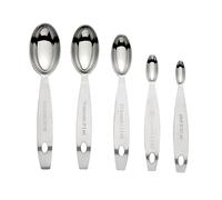 Cuisipro Measuring Spoon, Stainless Steel, Pinch, 1/8 TSP, 2/3 TSP, 1 1/2 TSP, and 2 tsps