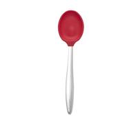 Cuisipro Mini Spoon, Piccolo Tools, Silicone, Red, Ergonomic Stainless Steel Handles, 20cm