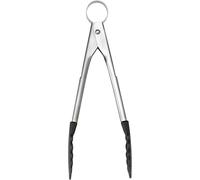 Cuisipro Mini Tongs, Stainless Steel, Silver/Black, 32 x 22 x 22 cm