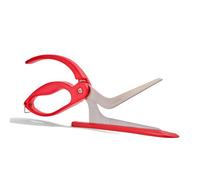 Cuisipro Pizza Shears, Red, Stainless Steel Pizza Scissors With Serving Base