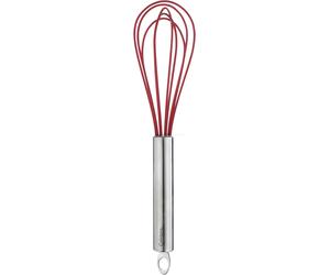 Cuisipro Red Silicone Balloon Egg Whisk 25.4cm 10" Beating Whisking Cream Eggs