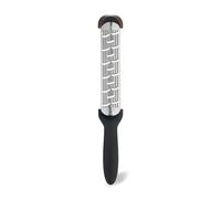 Cuisipro Shaver Rasp, Grater, Ideal for Citrus Zest, Parmesan, Garlic, Nutmeg, Cinnamon, Stainless Steel/Black