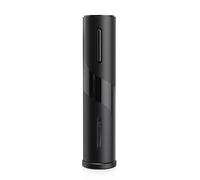 CUISYNC Electric Bottle Opener Set 4-in-1 - with Electric Wine Dispenser Foil Cutter Vacuum Stopper Rechargeable Black SGS-KD-7