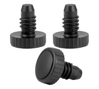 Cuixia 3Pcs Pool Cue Butt Protectors, Billiard Cue Bottom Cover Protection, Billiard Cue Rubber Plug with John Parris Peradon Britannia Master Woods Powerglide Accessories