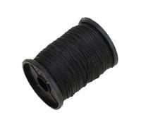 Cuixia 50M Strong Bonded Nylon Sewing Thread, Black Upholstery Thread,Heavy Duty Nylon Thread for Braided, Clothesline, Camping, Upholstery, Luggage, Canvas, Leather, Carpet