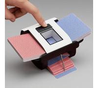 CUIYKAI Automatic Card Shuffler 2 Deck, Electric Shuffling Machine for 1-2 Decks, Recharge Shuffler Machine for Poker, UNO, Blackjack, Texas Hold'em