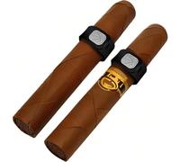 CUIYKAI Magnetic Cigar Holder for Golf Cart - Fits All Cigar Sizes - Portable Stogie Clip for Golfing, Fishing, Grilling, Camping & Sporting Events, 2Pcs