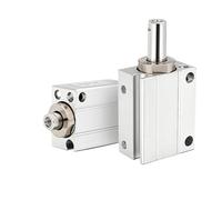 CUJB 8/10mm Mini Free Mounting Pneumatic Cylinder Double Acting Stroke 5/10/15/20/25/30/35/40/45/50mm 1Pcs(Stroke 20mm,Bore 10mm)