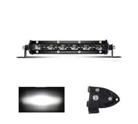 Cujjsrwp 12V 24V Spot Work Lamp 6D Slim LED Light Bar 20cm 96cm FloodLight For Driving Truck 4X4 For Offroad For Jeep Car Barra Car Headlamp Headlight(18cm)