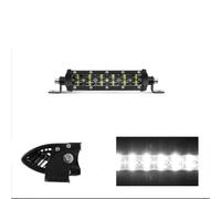 Cujjsrwp 12V 24V Spot Work Lamp 6D Slim LED Light Bar 20cm 96cm FloodLight For Driving Truck 4X4 For Offroad For Jeep Car Barra Car Headlamp Headlight(2-Rows 20cm)