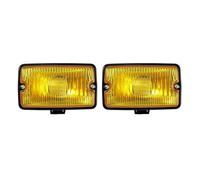 Cujjsrwp Car Accessories Front Fog Light DRL For LED Driving Lamp Spotlight Spotlamp For PEUGEOT 205 For GTI For CTI 106 306 Mi16 H3 Fog Lamp(Yellow-2pcs)