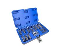 Cujjsrwp Nitrogen Oxide Nox Sensor 14 Piece Oxygens Sensors Socket Set Nut Sockets 3/8" 1/2" Drive Remover Tools Car Repair Spanners with Storage Box