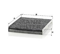 MANN-FILTER CUK 2545 Cabin Air Filter - CARS + TRANSPORTERS