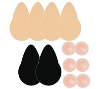 CUKIN Boob tape 3 Pairs,Breast Lift Tap,Push Up Bra Tape for Large Breast,Bob Tape Lift Invisible Adhesive Stick on Bra with 3 Nipple Covers for Women