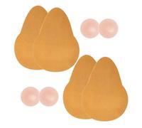 CUKIN Boob Tape for Large Breasts, 2 Pairs, Beige, A-B Cup, Adhesive Bra