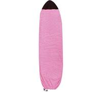 Cukol Surfboard Sock Cover, Quick Dry Stretch Surfboard Bag With Drawstring Closure & Padded Nose Protector Surfing Accessories 230X50CM Pink