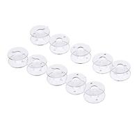 CULER 10PCS/Set Plastic Bobbins For Brother Janome Singer Sewing Machine Wonderation Empty Bobbins Spools Home Sewing Tools