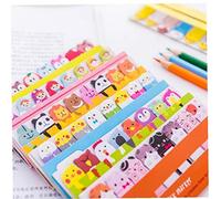 CULER Memo Pad Bookmarks Cute Animal Sticky Notes index Posted Planner Stationery School Supplies Paper Stickers(Random Style)