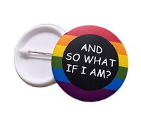 CULER Pride Rainbow Pins Transgender Gay Intersex Asexual Pride Lapel Pins Love is Bisexual Pansexual Pins Panromantic Tin Badge