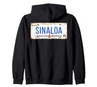 Culiacán Sinaloa Mexico License Plate Travel Vacation Beach Zip Hoodie