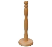 CULIMI Paper Towel Holder Countertop - Kitchen Roll Holder Free Standing - Beechwood Napkin Holder Natural Horizontal