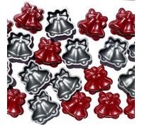 CULIMI Tart Pan Mold - Tartelette Christmas Tartelette Non-Stick Coating Bakeware Set - Bakeware 20 pcs Set