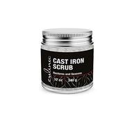 Culina Cast Iron Cleaning & Restoring Scrub | Removes Rust Without Scratching & Care Before Cleaning, Washing & Seasoning | 100% Natural | for Cast Iron Skillets, Pans & Cookware