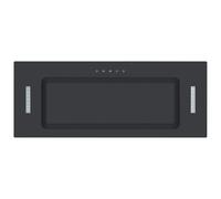 Culina UBICON52BK 1 52cm Canopy Extractor Hood in Black Glass 3 Speed