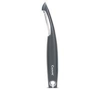 Culinare Angled Swivel Peeler, Grey, Plastic/Stainless Steel, Angled for Comfortable Use, Manual Potato/Vegetable/Fruit Peeler