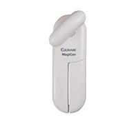 Culinare C10015 MagiCan Tin Opener White PlasticStainless Steel Manual Can Opener Comfortable Handle for Safety and Ease Heavy Duty Stainles