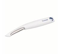Culinare C12006 Swivel Peeler, White, Plastic/Stainless Steel, Manual Potato/Vegetable/Fruit Peeler, Moves Over Contours for Fast Peeling, Dishwasher Safe