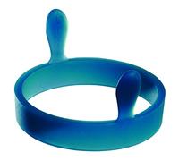 Culinare C20200 Egg Ring with Handles, Blue, Silicone, 90 mm Diameter, Frying Egg Cooking Ring, High Heat Resistant, Dishwasher Safe