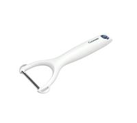 Culinare C30001 Safety Y Peeler, White, Plastic/Stainless Steel, Manual Potato/Vegetable/Fruit Peeler, for Left or Right-Handed Users, Dishwasher Safe