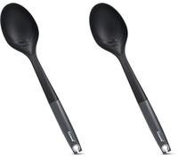 Culinare Cooking Spoon, Non Stick Serving Spoon with Built in ml Measurement Markings, Ideal for Stirring and Mixing, Dishwasher Safe (Pack of 2)