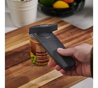 Culinare Easican Tin Opener, Grey, Plastic/Stainless Steel, Manual Can Opener, Safe Lid Removal, Comfortable Grip